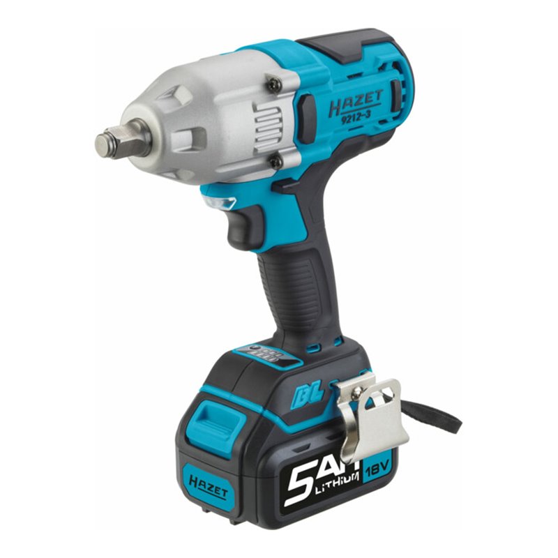 HAZET Akku-Schlagschrauber 9212-3 Lösemoment maximal: 700 Nm Vierkant massiv 12,5 mm (1/2 Zoll) Anzahl Werkzeuge: 3
