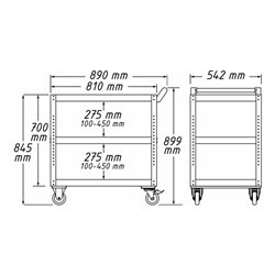 HAZET Servicewagen Assistent 167-3