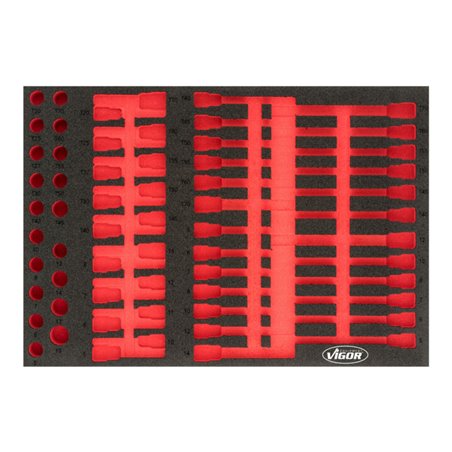 VIGOR Weichschaum-Einlage, leer V4726