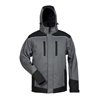 Wintersoftshelljacke Ajax Gr.XL grau/schwarz 100% PES FELDTMANN