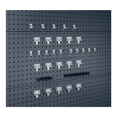 Bott Werkzeughaltersortiment 32-tlg.Sortiment verz. 15 Haken 7 Halter 10 Klemmen