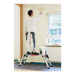 VIGOR Sicherheits-Laufbühne, Aluminium V4638