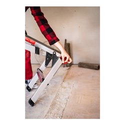 VIGOR Sicherheits-Laufbühne, Aluminium V4638