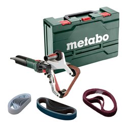 Metabo Rohrbandschleifer RBE 15-180 Set Stahlblech-Tragkasten