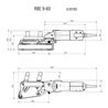Metabo Rohrbandschleifer RBE 9-60 Set Stahlblech-Tragkasten