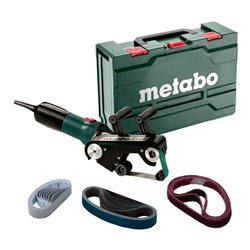 Metabo Rohrbandschleifer RBE 9-60 Set Stahlblech-Tragkasten