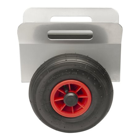 BS Rollen Plattenklemmwagen 2L Rad Ø 260mm Gummi, Tragk. 200kg