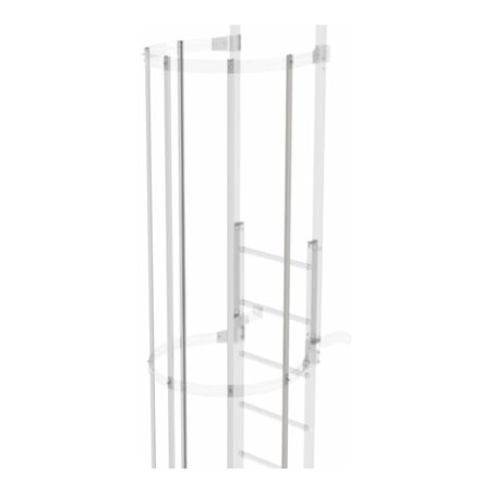 MUNK Rückenschutzstrebe 3000 mm Edelstahl