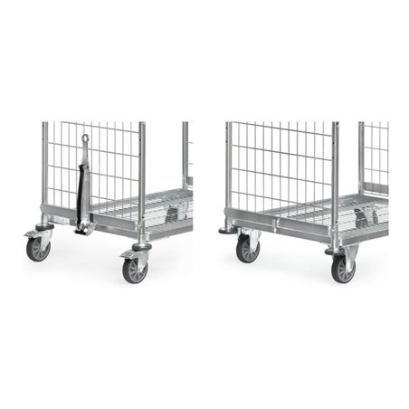 fetra Deichsel und Kupplung für 550er Wagenbreite