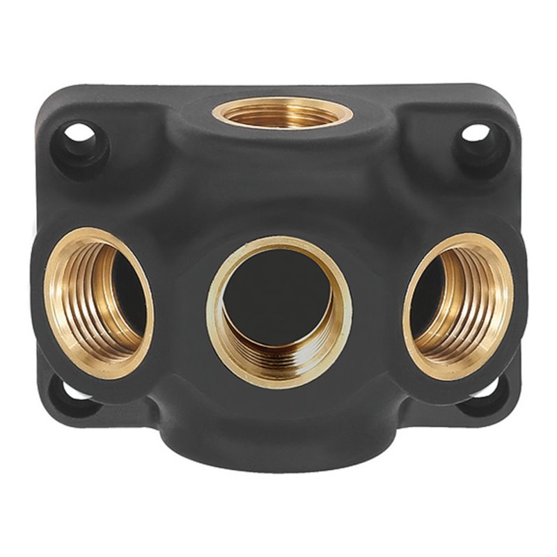 Riegler Durchgangsverteiler, Ein-/Ausgang G 1/2, Anschluss 3 x G 1/2