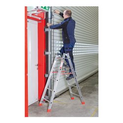 Euroline Alu-Sprossenstehleiter Nr.305