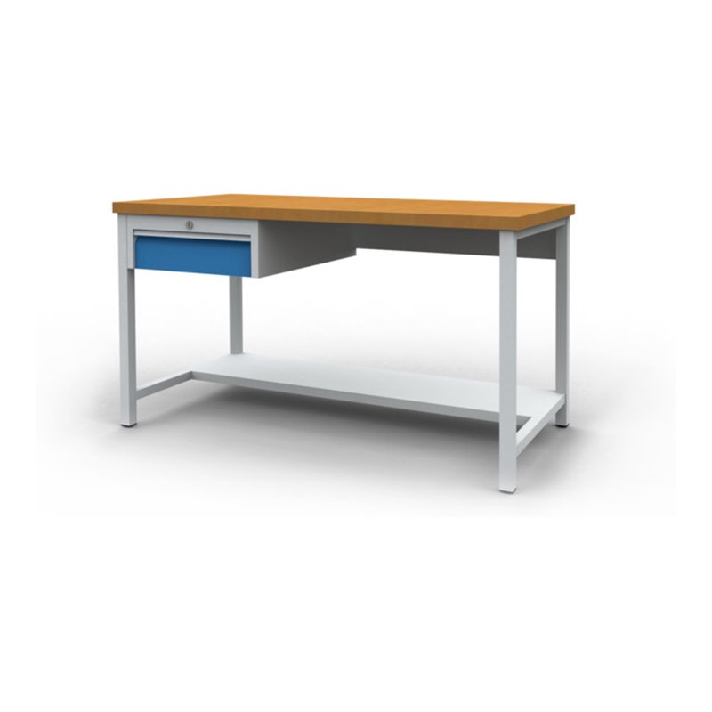 Bedrunka+Hirth Arbeitswerktisch 2000 mit Hängeschubladenblock