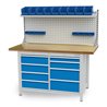 Bedrunka+Hirth Kastenwerkbank R 18-24 mit 8 Schubladen BxTxH 1500x750x959 mm