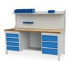 Bedrunka+Hirth Kastenwerkbank R 18-24 mit 7 Schubladen BxTxH 2000x750x859 mm