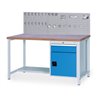 Bedrunka+Hirth Kastenwerkbank 2000 mit 1 x Schublade Blendenhöhe 150mm, 1 x Tür 450mm