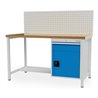 Bedrunka+Hirth Kastenwerkbank Serie 1500/500 R 18-24 mit 1 Schublade BxTxH 1500x750x959 mm