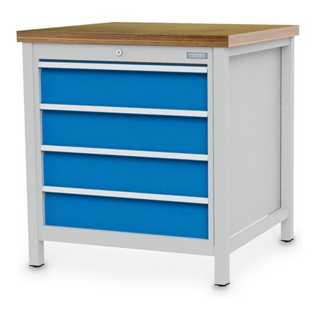Bedrunka+Hirth Kastenwerkbank R 24-24 mit 4 Schubladen BxTxH 810x750x959 mm