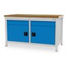 Bedrunka+Hirth Kastenwerkbank R 24-24 mit 2 Schubladen BxTxH 1500x750x959 mm