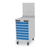 Bedrunka+Hirth Mobiler Schubladenschrank T736 R 18-24 mit 7 Schubladen