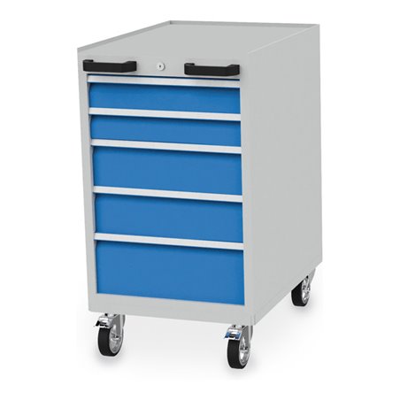 Bedrunka+Hirth Werkstattwagen Schubladenschrank mit 5 Schubladen