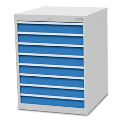 Bedrunka+Hirth Schubladenschrank T736 R 24-24 mit 8 Schubladen 8x100 mm