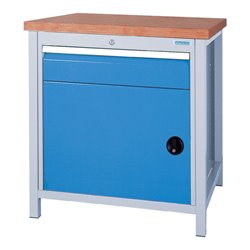 Bedrunka+Hirth Kastenwerkbank mit 1x Gehäuse Serie 700, 1x Schublade Front 150 mm