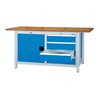 Bedrunka+Hirth Kastenwerkbank Serie 1500/500, 4 Schubladen