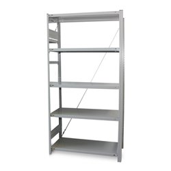 Bedrunka+Hirth Steckregalsystem-Anbaufeld BxTxH 1000x500x2000 mm Tiefe 500 mm