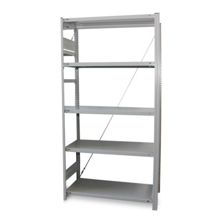 Bedrunka+Hirth Steckregalsystem-Anbaufeld BxTxH 1000x500x2000 mm Tiefe 500 mm