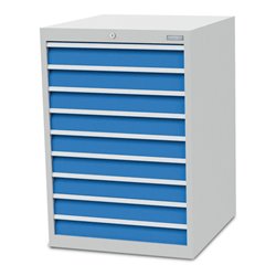 Bedrunka+Hirth Schubladenschrank T736 R 24-24 mit 9 Schubladen