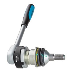 HAZET Traggelenk-Zapfenschlüssel 2737-1 Vierkant hohl 12,5 mm (1/2 Zoll) Zapfenprofil massiv