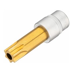 HAZET Nockenwellen-Versteller TX Schraubendreher-Einsatz mit Bohrung 2788-T100H Vierkant hohl 12,5 mm (1/2 Zoll) Tamper Resistan