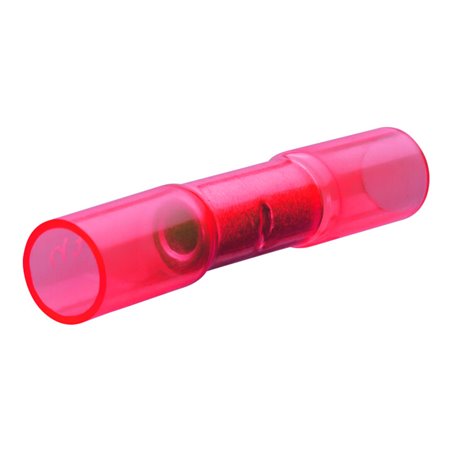 Knipex Stoßverbinder mit Schrumpfschlauchisolation Kabel 0,5-1,0 mm² AWG 20-17 rot