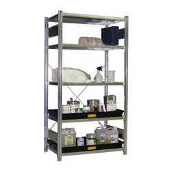 CEMO Gefahrstoffregal 10/20 für Kleingebinde