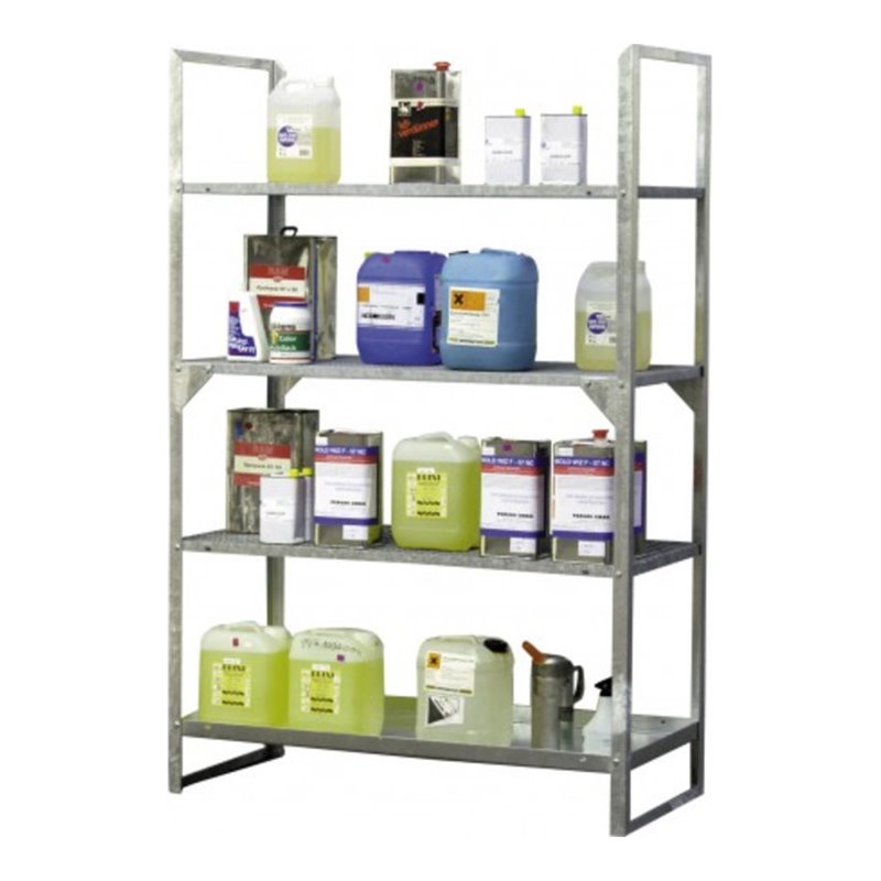 CEMO Gefahrstoffregal 13/20 für Kleingebinde