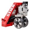 STIER Gabelhubwagen Tragkraft 2500 kg Gabellänge 1150 mm Gummi-Reifen