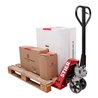 STIER Gabelhubwagen Tragkraft 2500 kg Gabellänge 1150 mm Gummi-Reifen