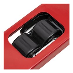 STIER Gabelhubwagen Tragkraft 2500 kg Gabellänge 1150 mm Gummi-Reifen