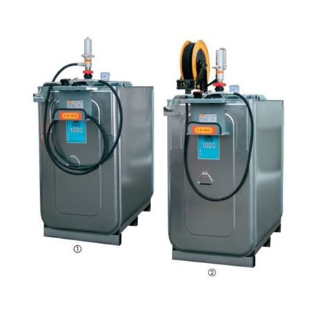 CEMO Komplett-Montage der Schmierstoff-Kompaktanlage ECO