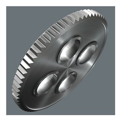 Wera Kraftform Kompakt Zyklop MS1 Metal/Speed 1/4', 8-teilig