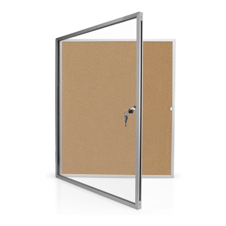 Magnetoplan Schaukasten SP Kork mit Acrylglas, Innenbereich 9xA4 870x1085x40mm 40 mm