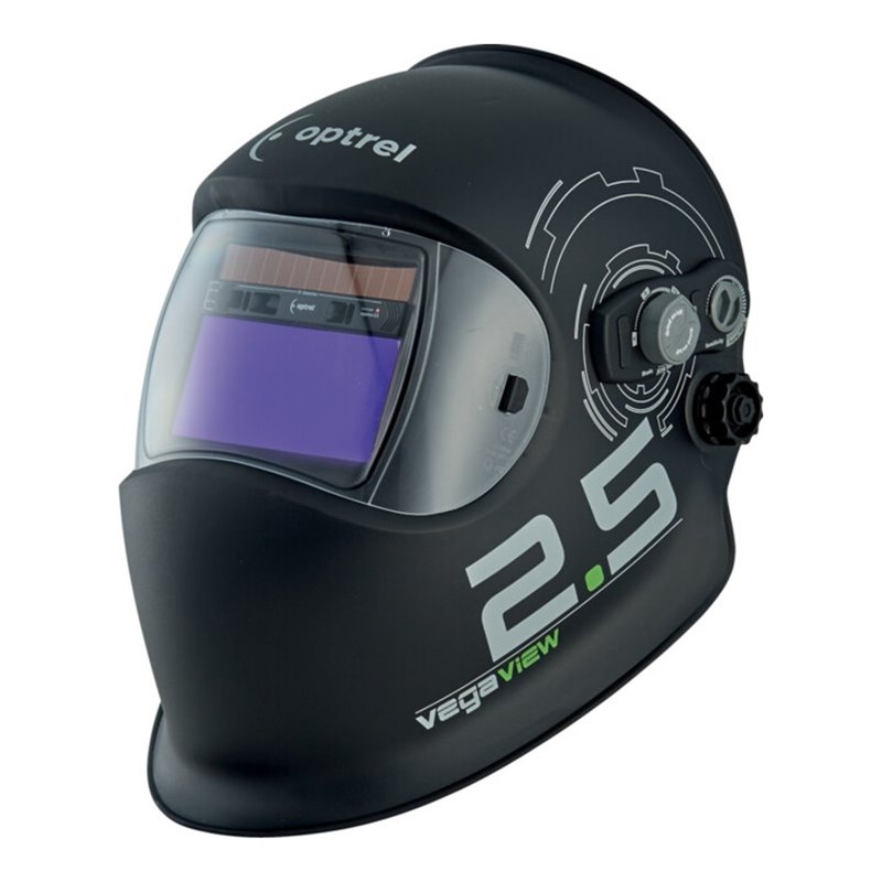 Optrel Schweißerschutzhelm Vegaview2.5 Batterielebensdauer ca.3000 h 90x110mm DIN 8-12