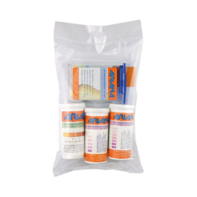 Ariana Messstäbchen TRGS 611 Nitrit-,Nitrat-,ph-Wert,Wasserhärte je 100 St.Set