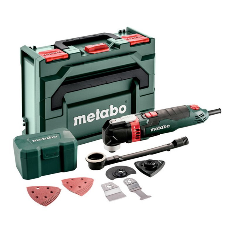 Metabo Multitool MT 400 Quick Set für Holz metaBOX 145