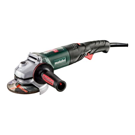 Metabo Winkelschleifer WEV 1500-125 Quick RT mit Drehzahlregelung, Schnellspannnmutter Kunststoffkoffer