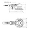 Metabo Exzenterschleifer SXE 150-2.5 BL metaBOX 145