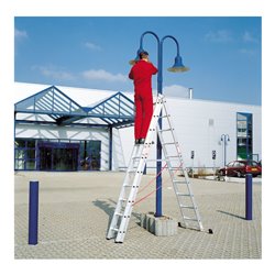 Euroline Alu-Mehrzweckleiter 3-teilig Nr. 307