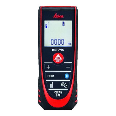 Leica Laserentfernungsmesser DISTO D2 Genauigkeit 1,5 mm Laserklasse 2 mit Batterien