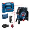 Bosch Kombilaser GCL 2-50 C mit 1 x 2,0 Ah Li-Ion Akku RM 2 BM 3 L-BOXX