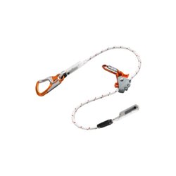 Skylotec Halteseil ERGOGRIP SK12 1,5m EN358:1999 EN353-2:2002 weiß PA Alu.